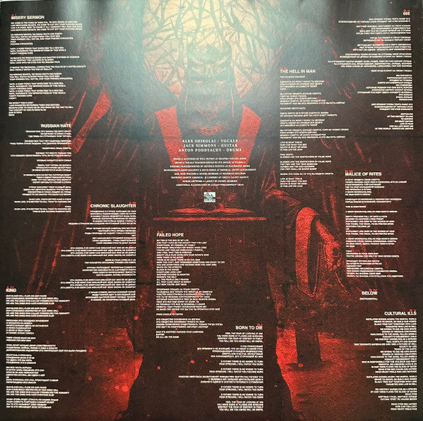 Slaughter To Prevail : Misery Sermon  (LP, Album, Ltd, RE, Neo)