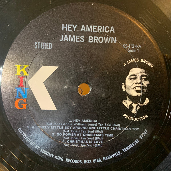 James Brown : Hey America (LP, Album)