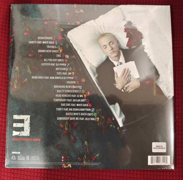 Eminem : The Death Of Slim Shady (Coup De Grâce) (LP, Red + LP, Blu + Album, Ltd)
