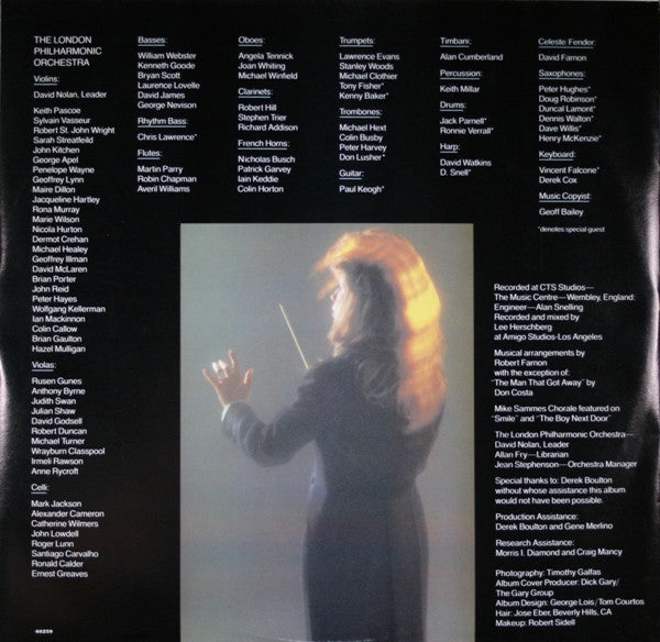 Pia Zadora With The London Philharmonic Orchestra : Pia & Phil (LP, Album)