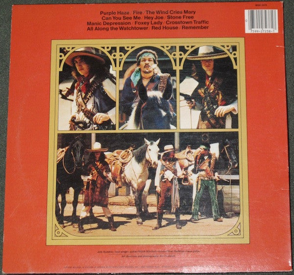 The Jimi Hendrix Experience : Smash Hits (LP, Comp, RE, RP, Spe)