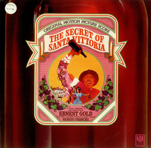 Ernest Gold : The Secret Of Santa Vittoria - Original Motion Picture Score (LP)