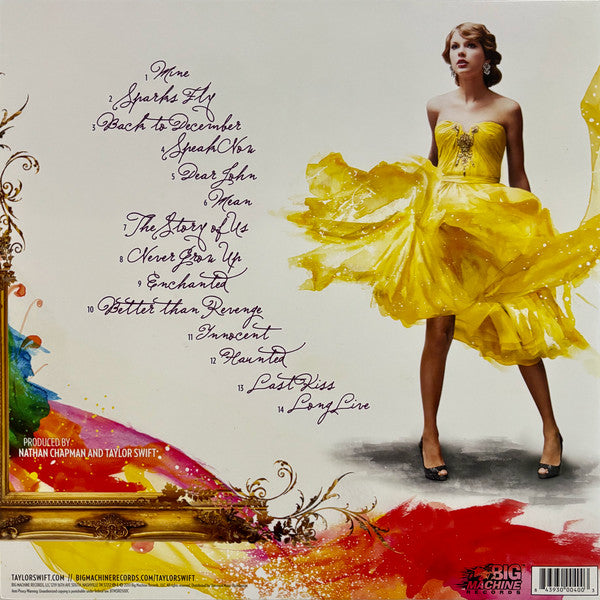 Taylor Swift : Speak Now (2xLP, Album, RE, Van)