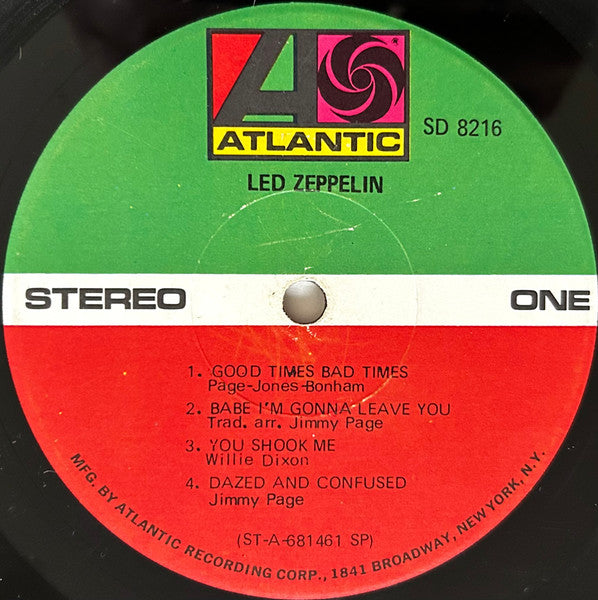 Led Zeppelin : Led Zeppelin (LP, Album, SP )
