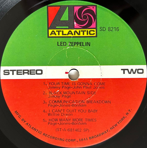 Led Zeppelin : Led Zeppelin (LP, Album, SP )