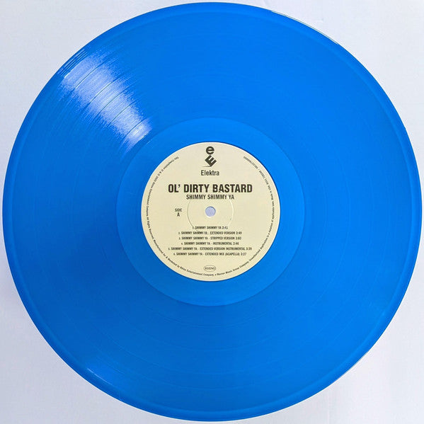 Ol' Dirty Bastard : Shimmy Shimmy Ya / Brooklyn Zoo (12", RSD, Single, Ltd, RM, Blu)