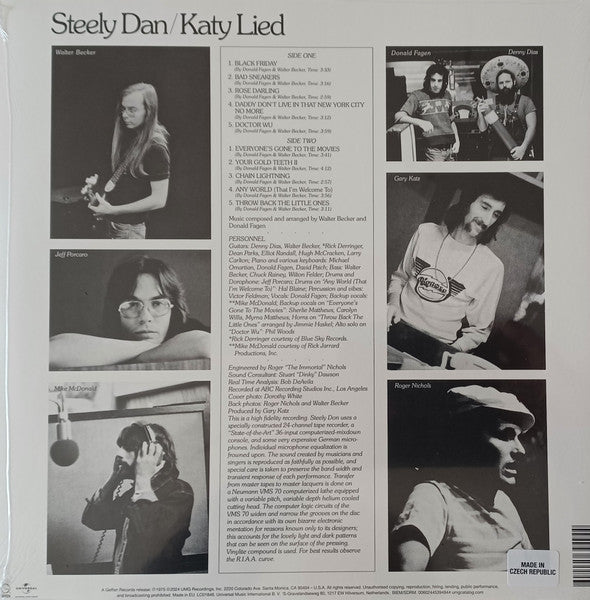 Steely Dan : Katy Lied (LP, Album, RE, RM)