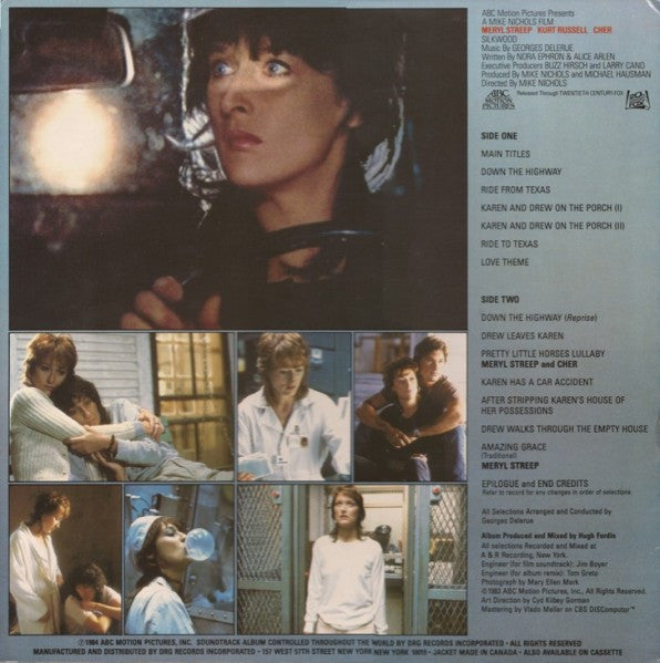 Georges Delerue : Silkwood (Music From The Original Motion Picture Soundtrack) (LP, Album)