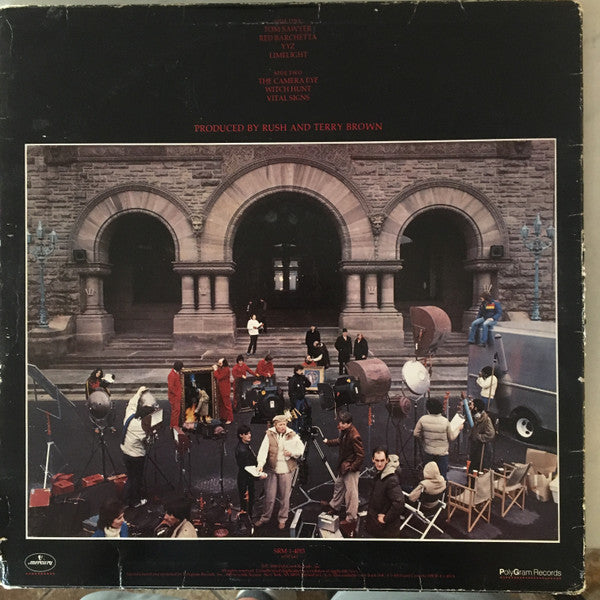 Rush : Moving Pictures (LP, Album, PRC)