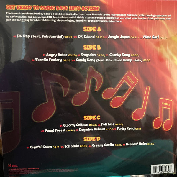 Grant Kirkhope : Rare Treats: Donkey Kong 64 Revisited (2xLP, Dlx, Ltd, Yel)