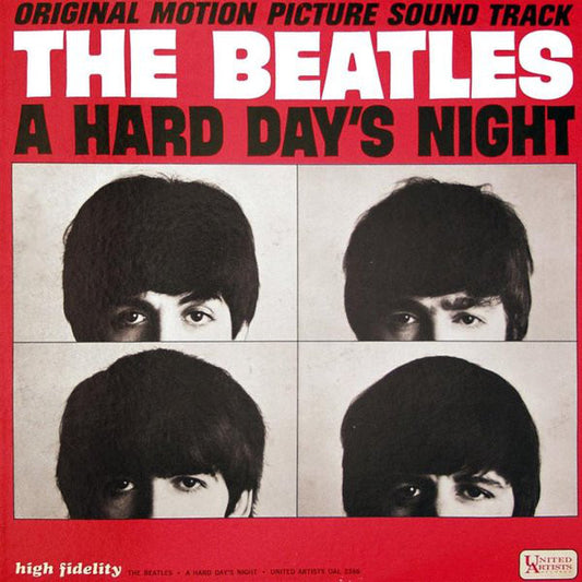 The Beatles : A Hard Day's Night (Original Motion Picture Sound Track) (LP, Album, Mono)
