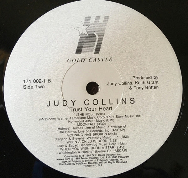 Judy Collins : Trust Your Heart (LP, Album)