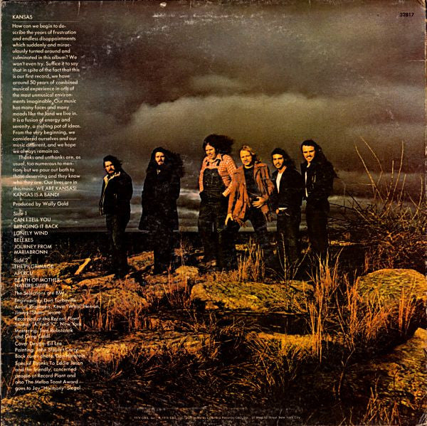 Kansas (2) : Kansas (LP, Album, Pit)
