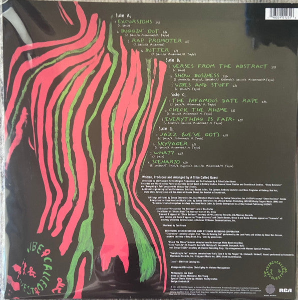 A Tribe Called Quest : The Low End Theory (2xLP, Album, RSD, Ltd, RE, Gre)