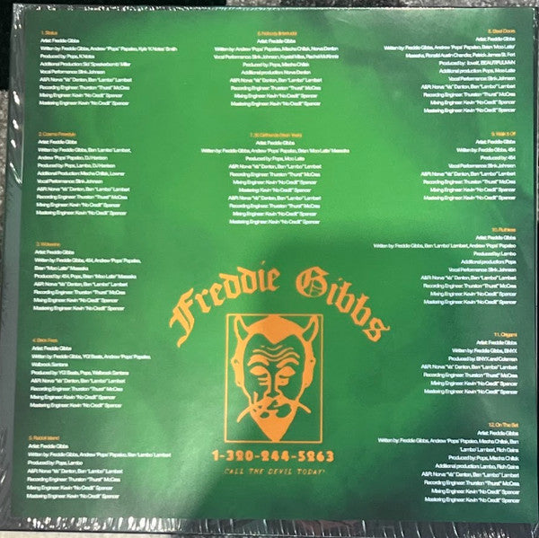 Freddie Gibbs : You Only Die 1nce (LP, Album, RSD, Gre)