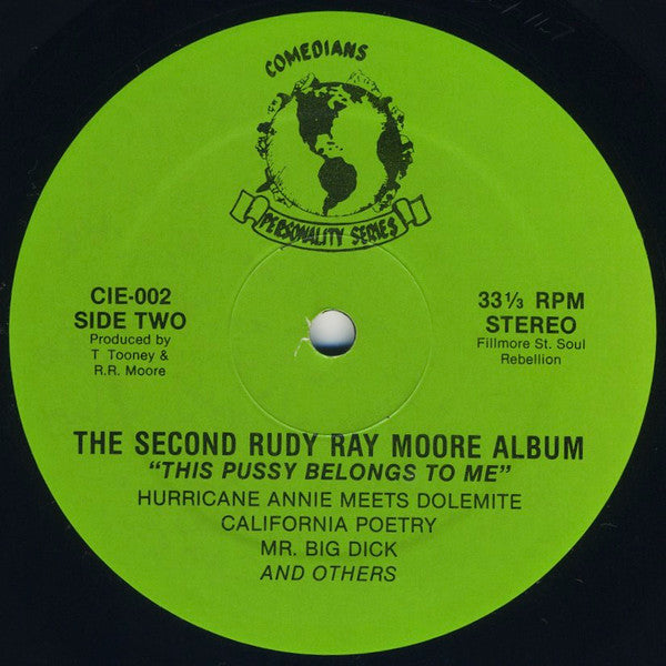 Rudy Ray Moore : The Second Rudy Ray Moore Album - "This Pussy Belongs To Me" (LP, Album)