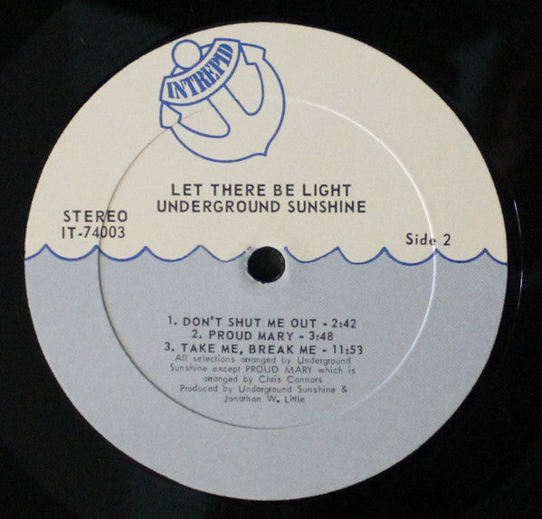 Underground Sunshine : Let There Be Light (LP, Album)