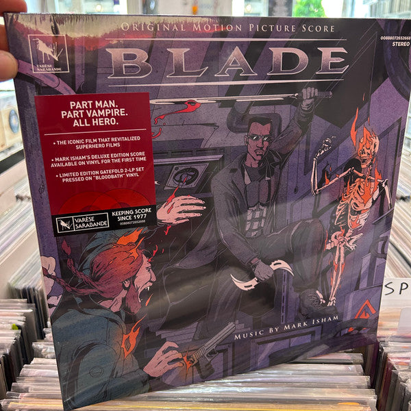 Mark Isham : Blade (Original Motion Picture Score) (2xLP, Album, Dlx, Red)