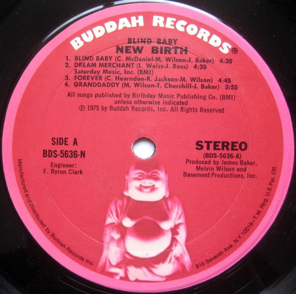 New Birth : Blind Baby (LP, Album, Mon)