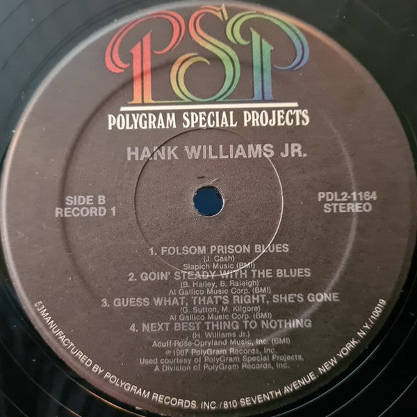 Hank Williams Jr. : I'm Walkin' (2xLP, Album, Comp)
