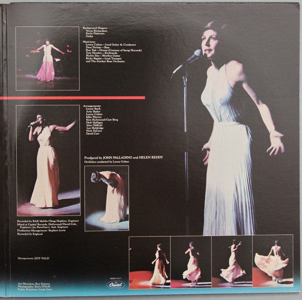 Helen Reddy : Live In London (2xLP, Album, Jac)