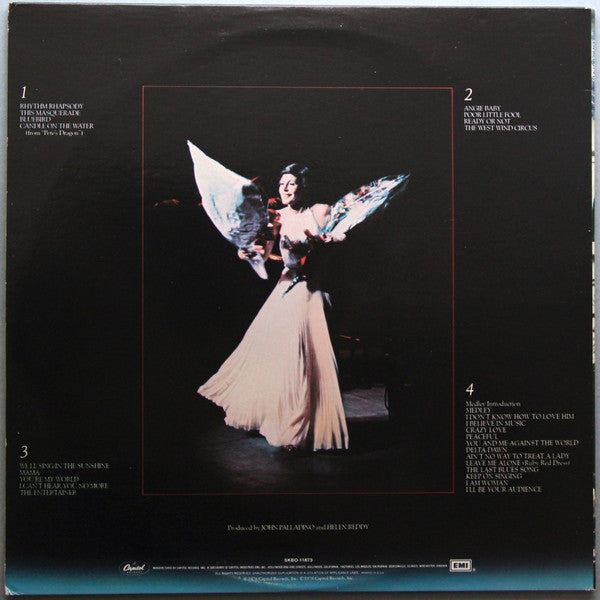 Helen Reddy : Live In London (2xLP, Album, Jac)