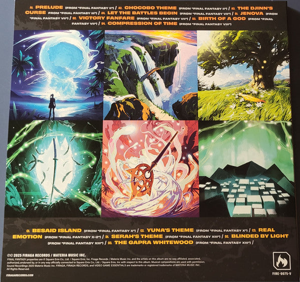Various : VGM Essentials: Final Fantasy (2xLP, Album)