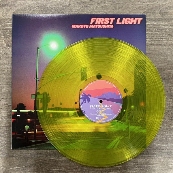 Makoto Matsushita : First Light (LP, Album, Ltd, RE, RM, Cle)