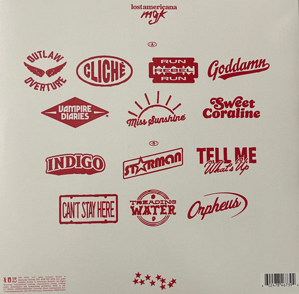 Machine Gun Kelly (2) : Lost Americana (LP, Album, Ltd, Azu)