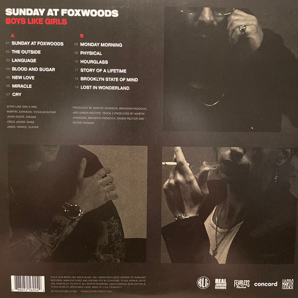 Boys Like Girls : Sunday At Foxwoods (LP, Album)