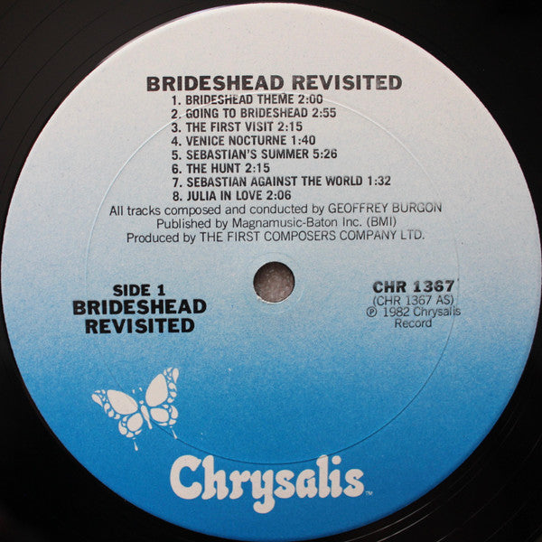 Geoffrey Burgon : Brideshead Revisited (LP, Album)