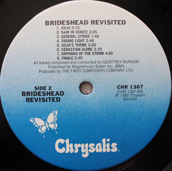 Geoffrey Burgon : Brideshead Revisited (LP, Album)