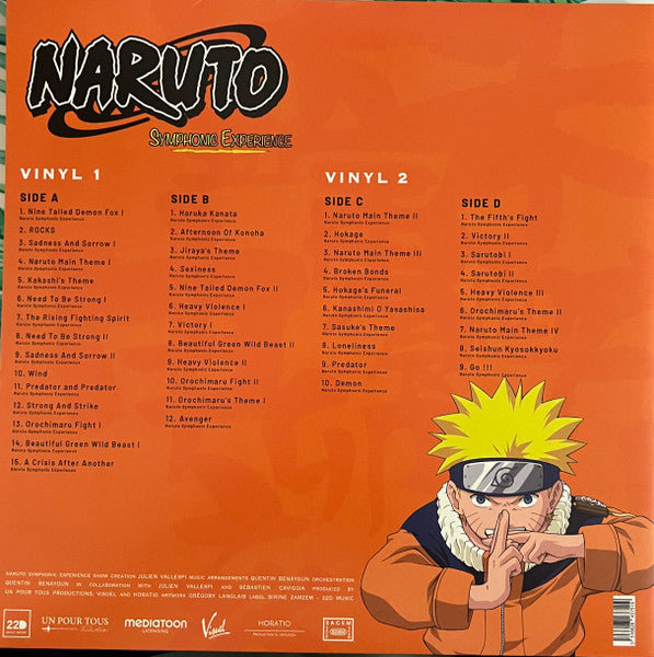 Naruto Symphonic Experience, ODINO Orchestra : Naruto Symphonic Experience (LP, Opa)