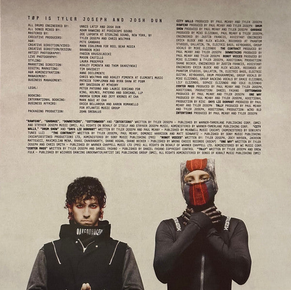 Twenty One Pilots : Breach (LP, Album, Red)