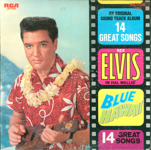 Elvis Presley : Blue Hawaii (LP, Album, RE, Bla)