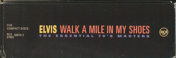 Elvis Presley : Walk A Mile In My Shoes - The Essential 70's Masters (5xCD, Comp, RM + Box)