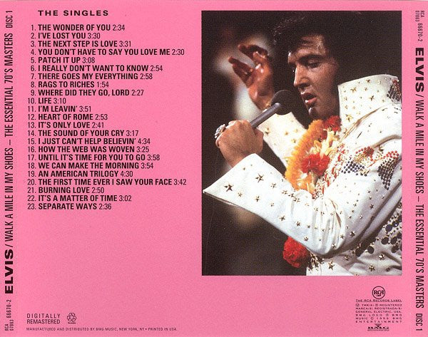 Elvis Presley : Walk A Mile In My Shoes - The Essential 70's Masters (5xCD, Comp, RM + Box)