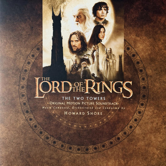 Howard Shore : The Lord Of The Rings: The Two Towers (Original Motion Picture Soundtrack) (2xLP, Album, Ltd, RE, Cle)