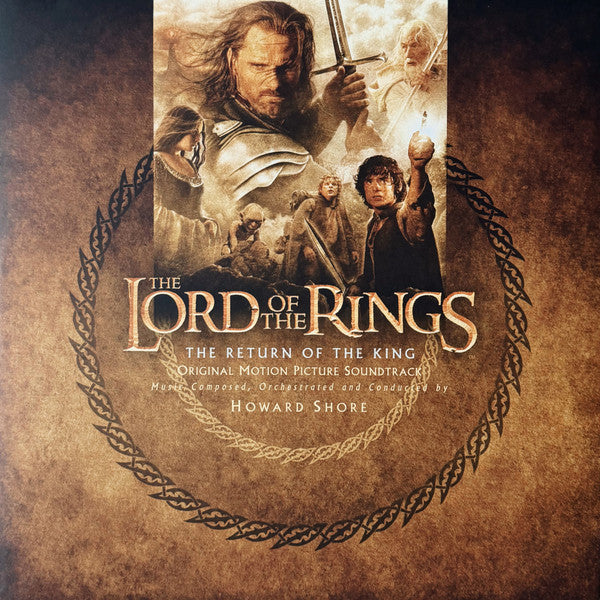 Howard Shore : The Lord Of The Rings: The Return Of The King (Original Motion Picture Soundtrack) (2xLP, Album, Ltd, RE, Cle)