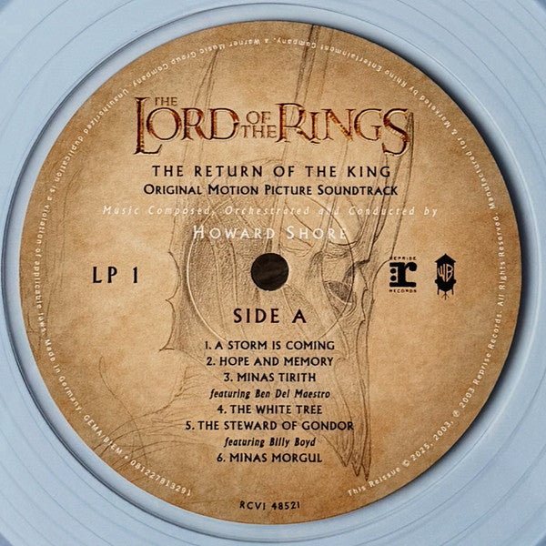 Howard Shore : The Lord Of The Rings: The Return Of The King (Original Motion Picture Soundtrack) (2xLP, Album, Ltd, RE, Cle)