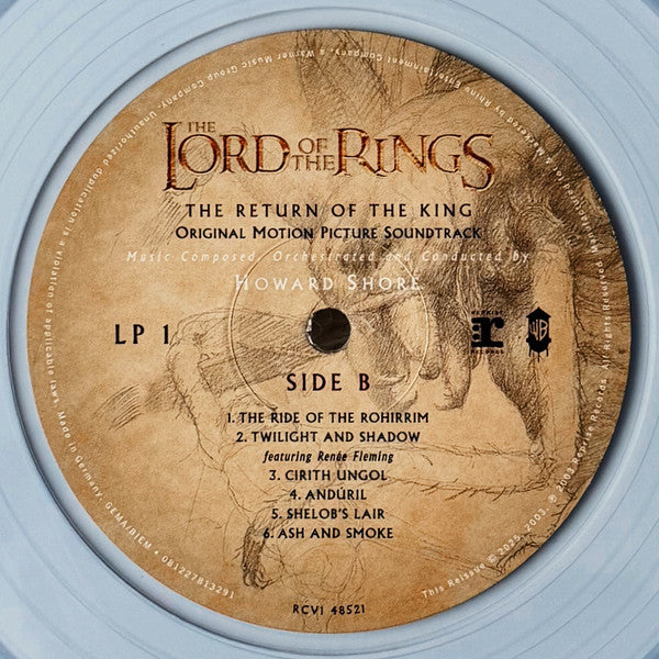 Howard Shore : The Lord Of The Rings: The Return Of The King (Original Motion Picture Soundtrack) (2xLP, Album, Ltd, RE, Cle)