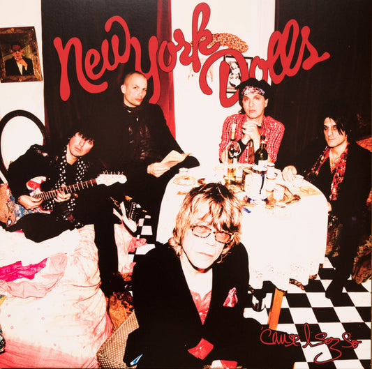 New York Dolls : 'Cause I Sez So (LP, Album, Ltd, Red)