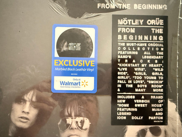 Mötley Crüe : From The Beginning (2xLP, Comp, Ltd, Bla)