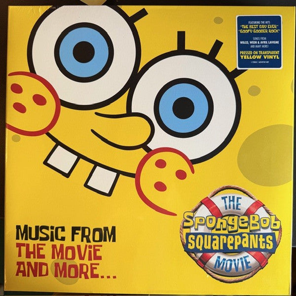 Various : The Spongebob Squarepants Movie – Music From The Movie And More… (LP, Album, RE, Yel)