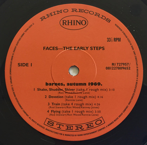 Faces (3) : Early Steps (LP, Album, Mono)