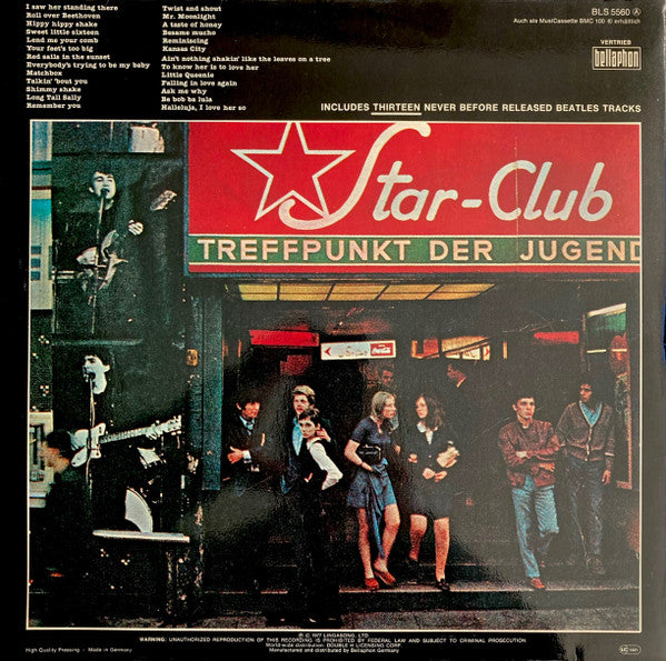 The Beatles : Live! At The Star-Club In Hamburg, Germany; 1962 (2xLP, Album, All)