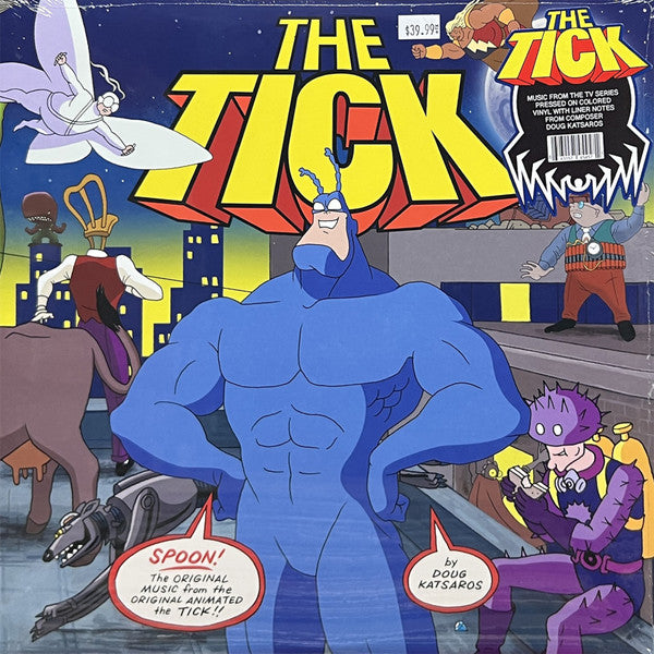Doug Katsaros : Spoon! (The Original Music From The Original Animated The Tick!!) (2xLP, RSD, Blu)