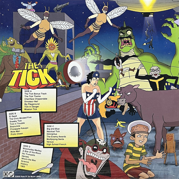Doug Katsaros : Spoon! (The Original Music From The Original Animated The Tick!!) (2xLP, RSD, Blu)
