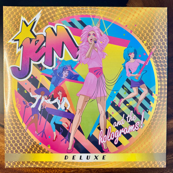 Jem And The Holograms : Jem And The Holograms (Deluxe) (LP, Dlx, Ltd, Lem)