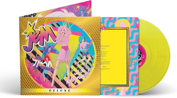 Jem And The Holograms : Jem And The Holograms (Deluxe) (LP, Dlx, Ltd, Lem)